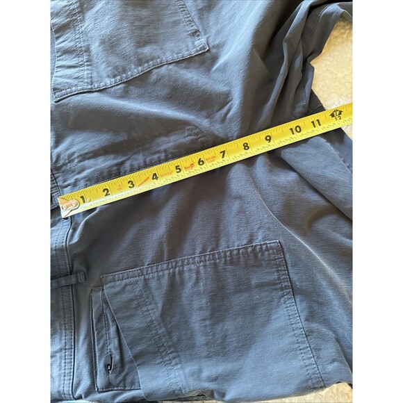 EDDIE BAUER First Ascent Guide Pro Nylon Pants Womens 14 Gray Cargo Hiking - Picture 13 of 14